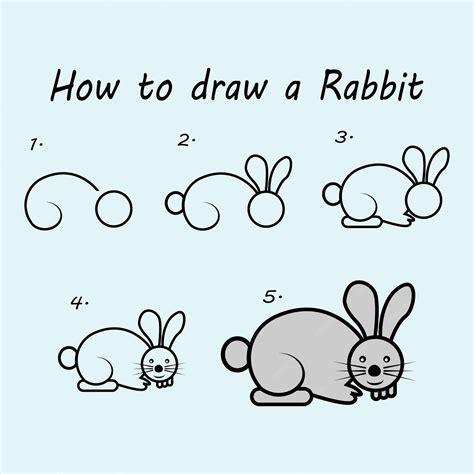 step by step of drawing